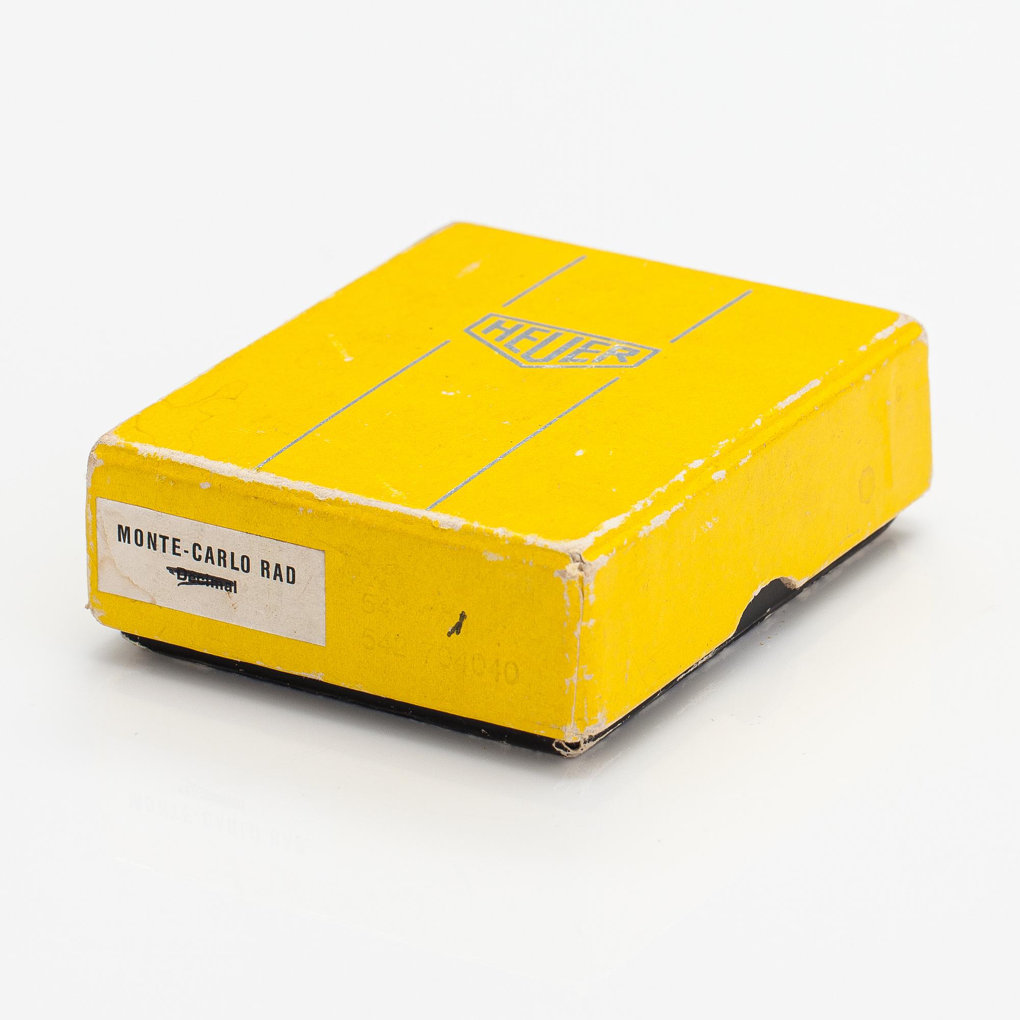 Heuer Monte Carlo, Panelur, 57 mm.