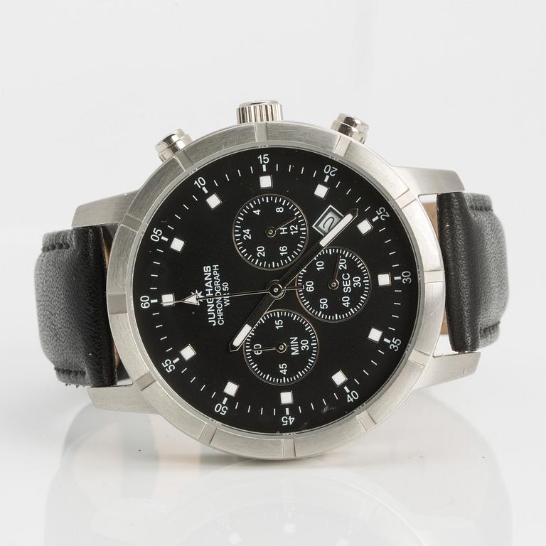 JUNGHANS, chronograph, wrist watch, 40 mm,