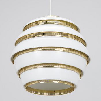 Alvar Aalto, ceiling lamp, "Beehive" A331, Valaisinpaja / Artek, late 20th century.