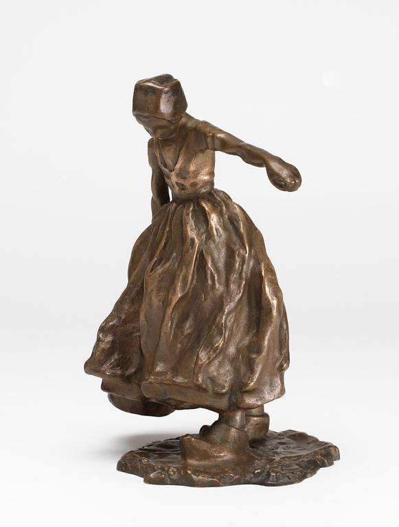 Carl Milles, "Vattenbärerska" (Woman carrying water).