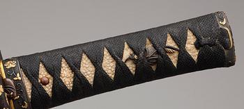 WAKIZASHI, Japan, trol shinto/shinshinto, 1600/1700-tal.