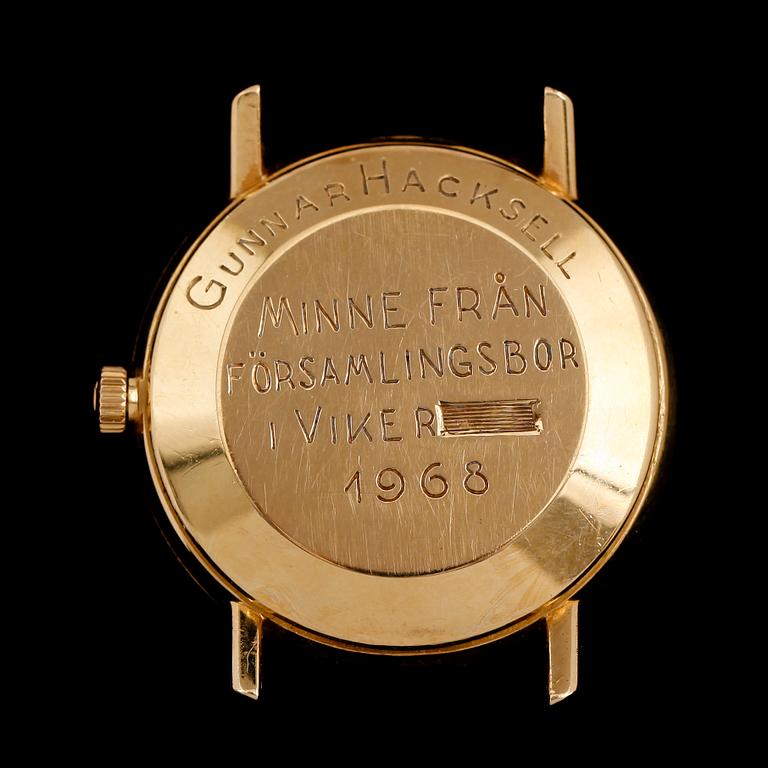 ARMBANDSUR, 18 k guld, Omega Automatic, Genève, 1960-tal.