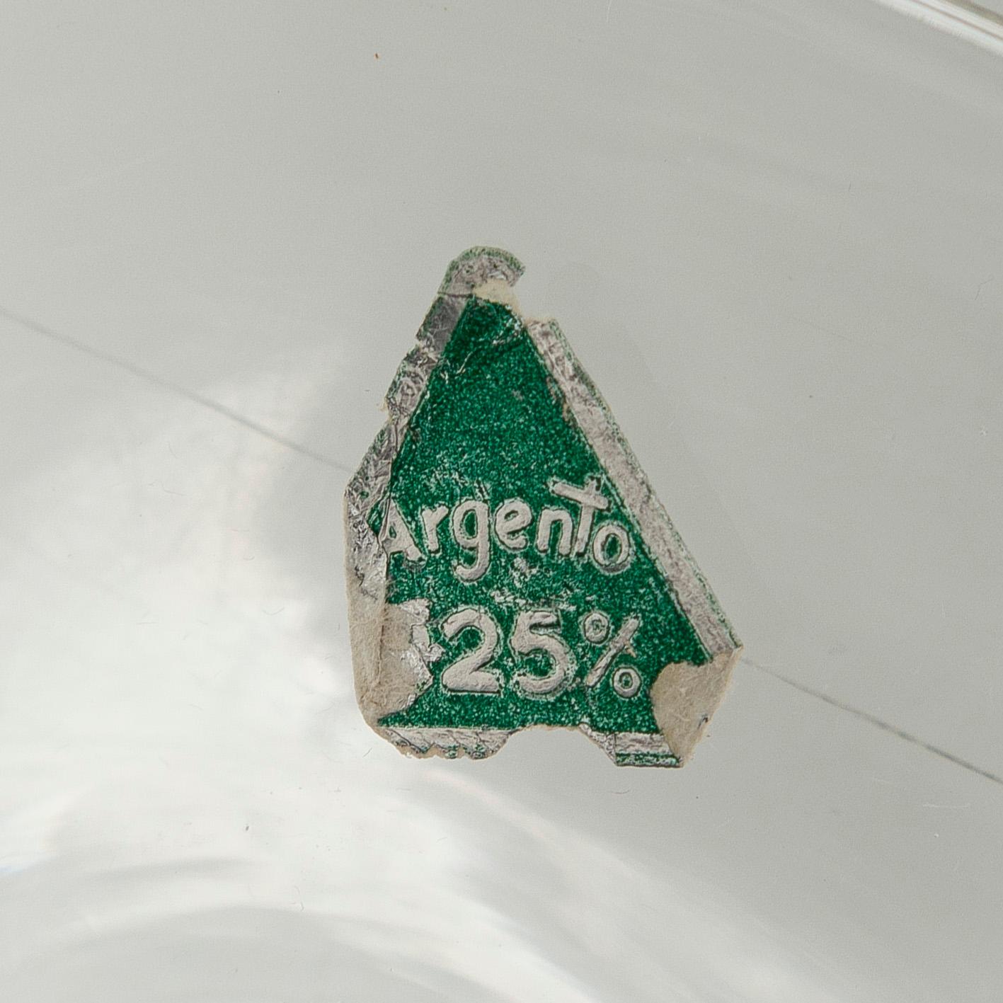 Two similar glass sets, Middle European 1950s.