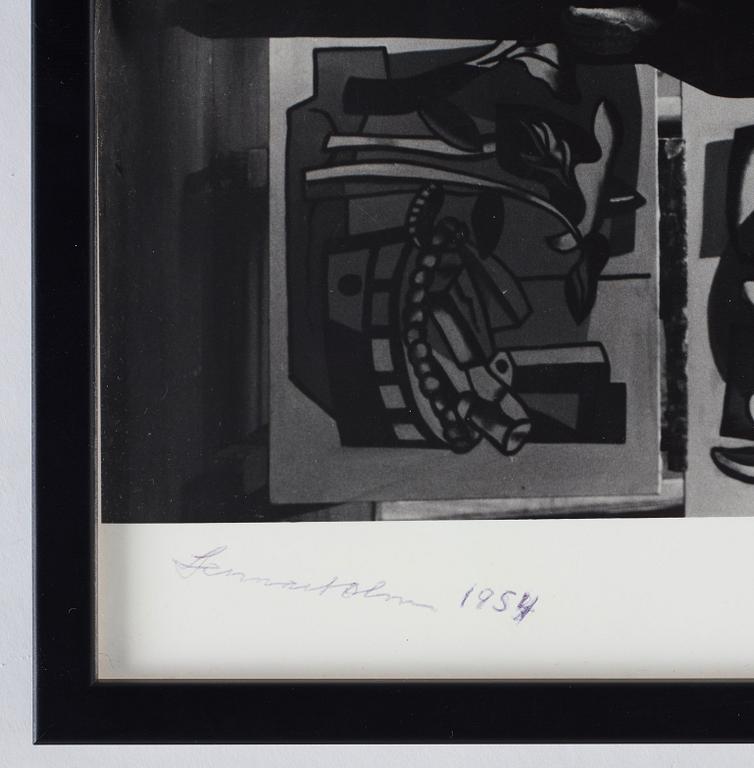 Lennart Olson, Portrait of Fernand Léger, 1954.