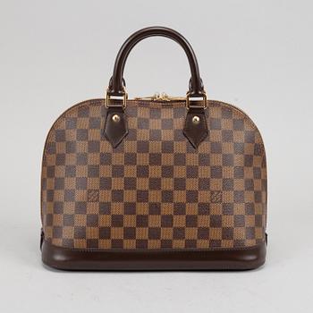 Louis Vuitton, a Damier Ebene 'Alma' handbag, 2012.