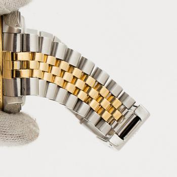 ROLEX, Oyster Perpetual, Datejust, "Tapestry dial", (T Swiss Made T), Chronometer, armbandsur, 36 mm.