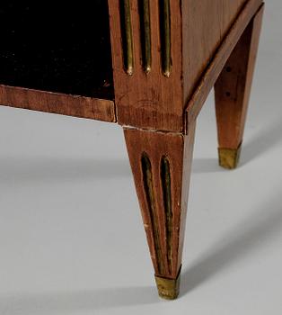 BOKHYLLA, gustaviansk stil, 1800/1900-tal.
