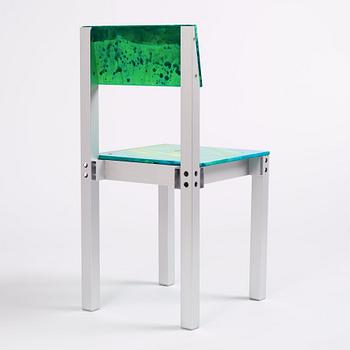 Fredrik Paulsen, a unique chair, "Chair One Open Air, Bad Moon Rising", JOY, 2024.