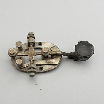 An early 20th century Swedish telegraf marked LM Ericsson.