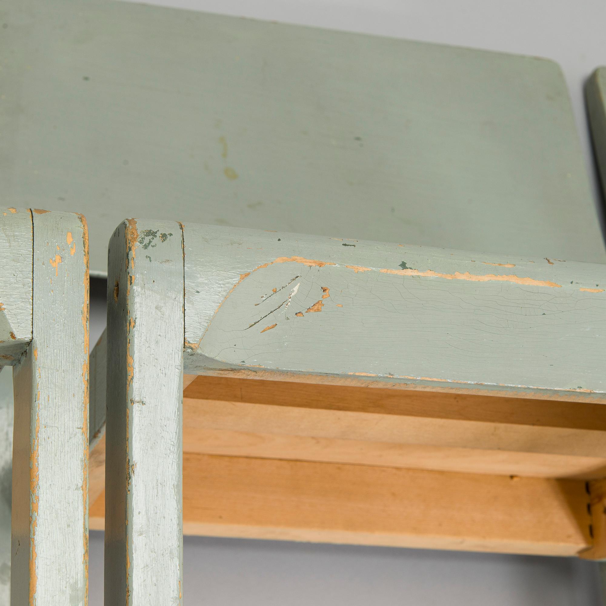Alvar Aalto, A set of three 'model 611' chairs for O.Y. Huonekalu- ja Rakennustyötehdas A.B. 1940s.