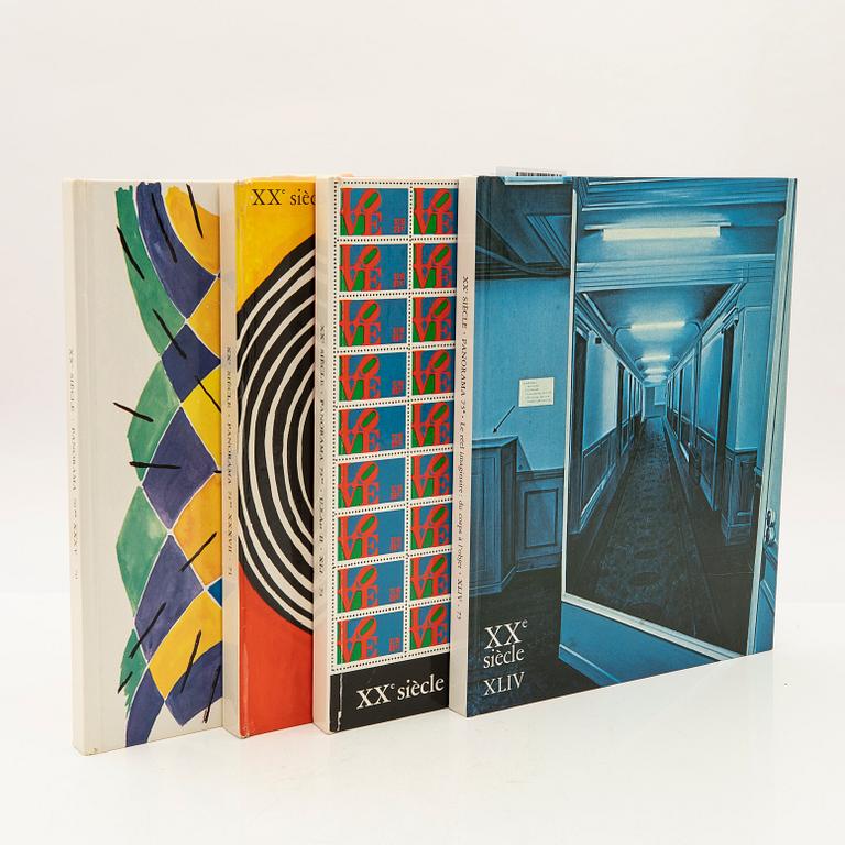 20th Century, art magazines 4 pieces.