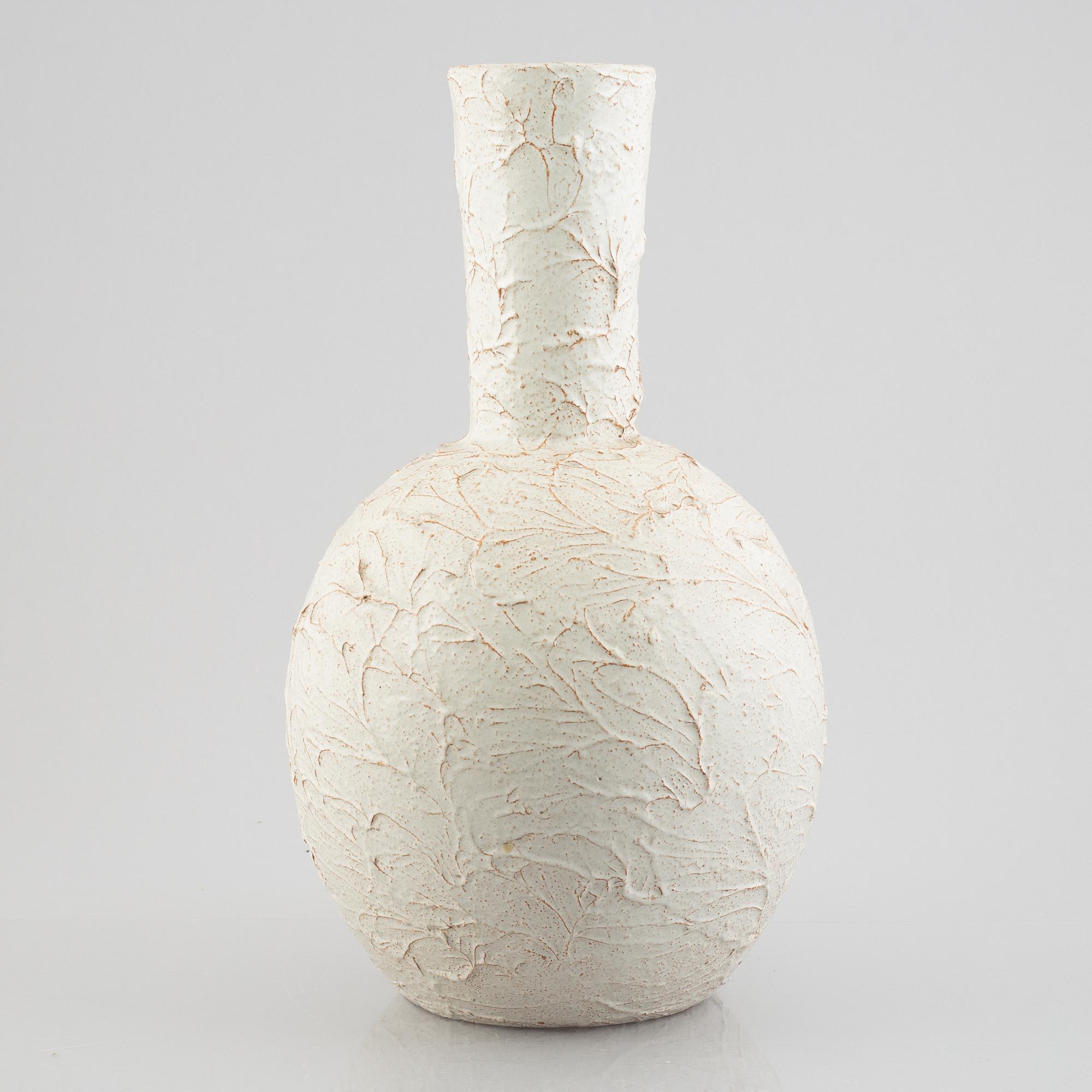 Andersson & Johansson, an earthenware vase, Höganäs, Sweden.
