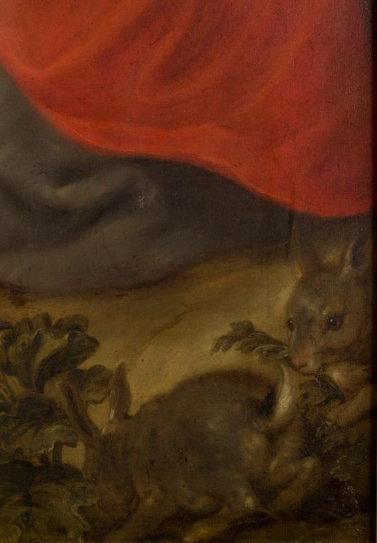 Peter Paul Rubens Hans ateljé, Den heliga familjen under äppelträdet.