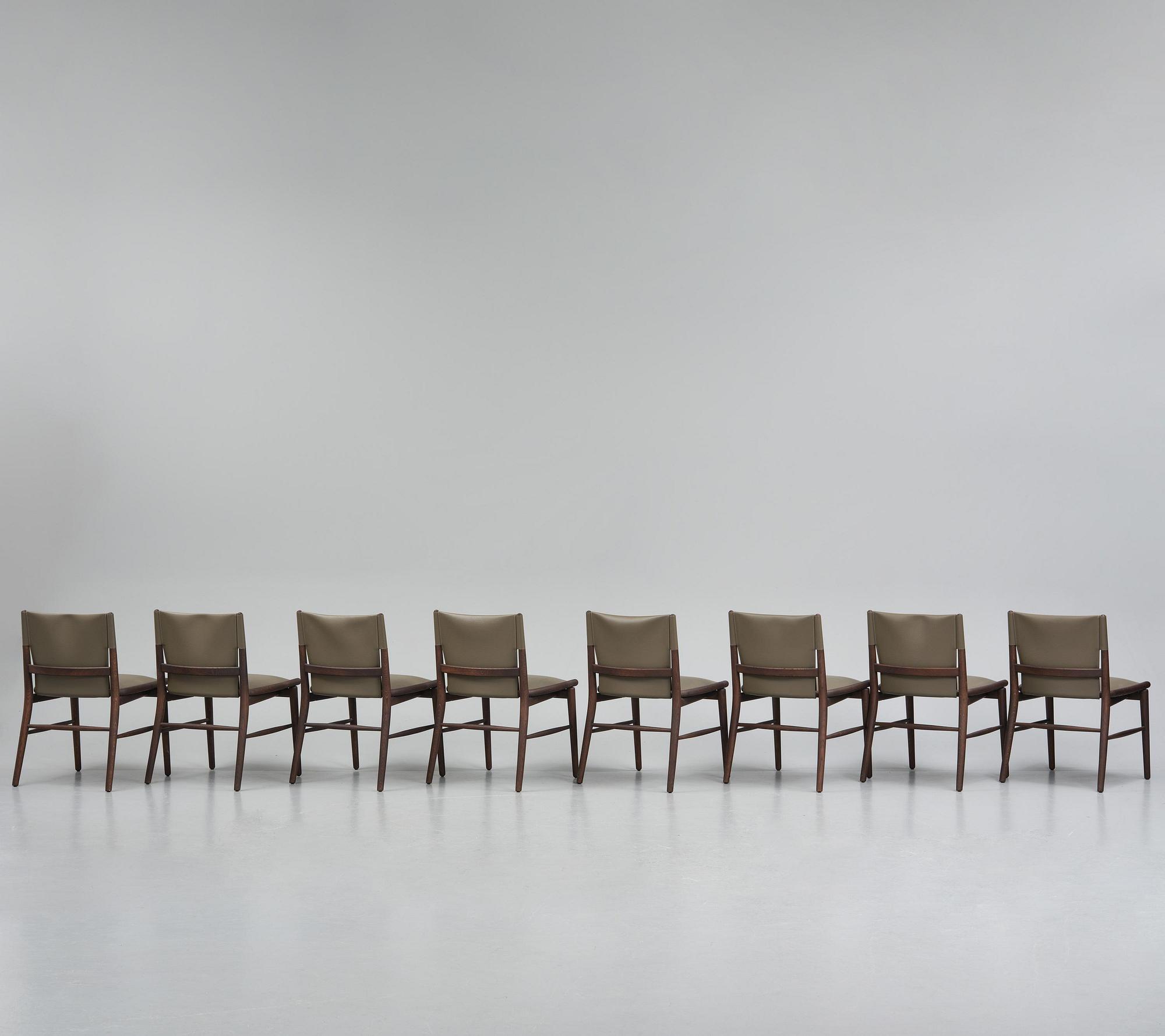 Antonio Citterio, stolar, åtta stycken, "Jens", B&B Italia, Italien, efter 2017.