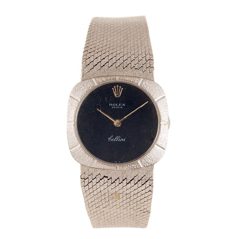 Rolex - Cellini. Gold. Manual winding. 24 x 22 mm.