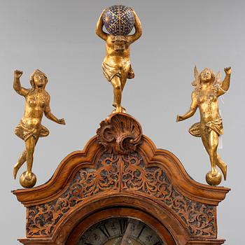 LONGCASE CLOCK, Gerut Bramer, Amsterdam. Second half of the 18th century.