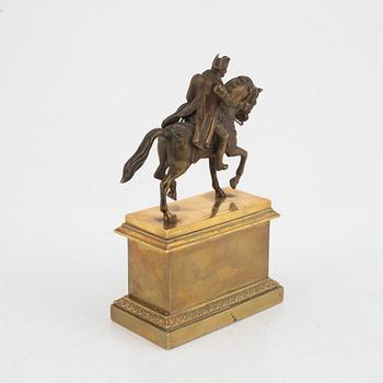 Table sculpture, Napoleon Bonaparte, 19th century.