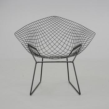 FÅTÖLJ, "Diamond chair", Harry Bertoia. 1900-talets andra hälft.