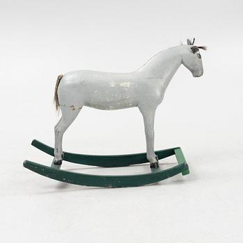 A rocking horse, Gemla, first half of the 20th century.