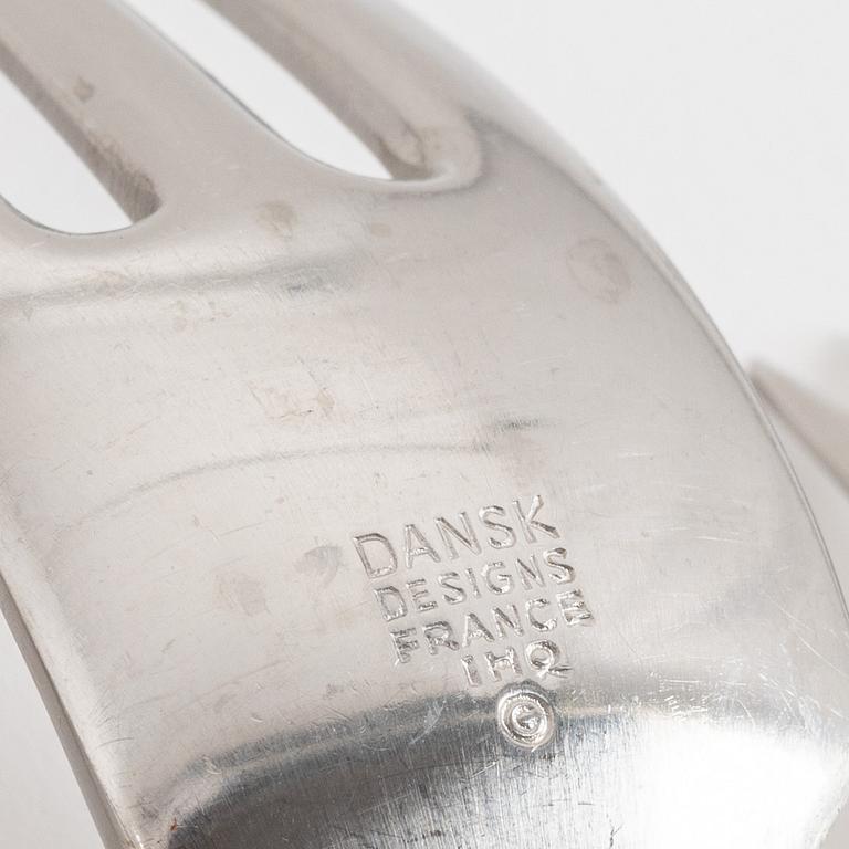 A Danish steel cutlery, Jens Harald Quistgaard, Dansk Designs France IHQ (74 pieces).