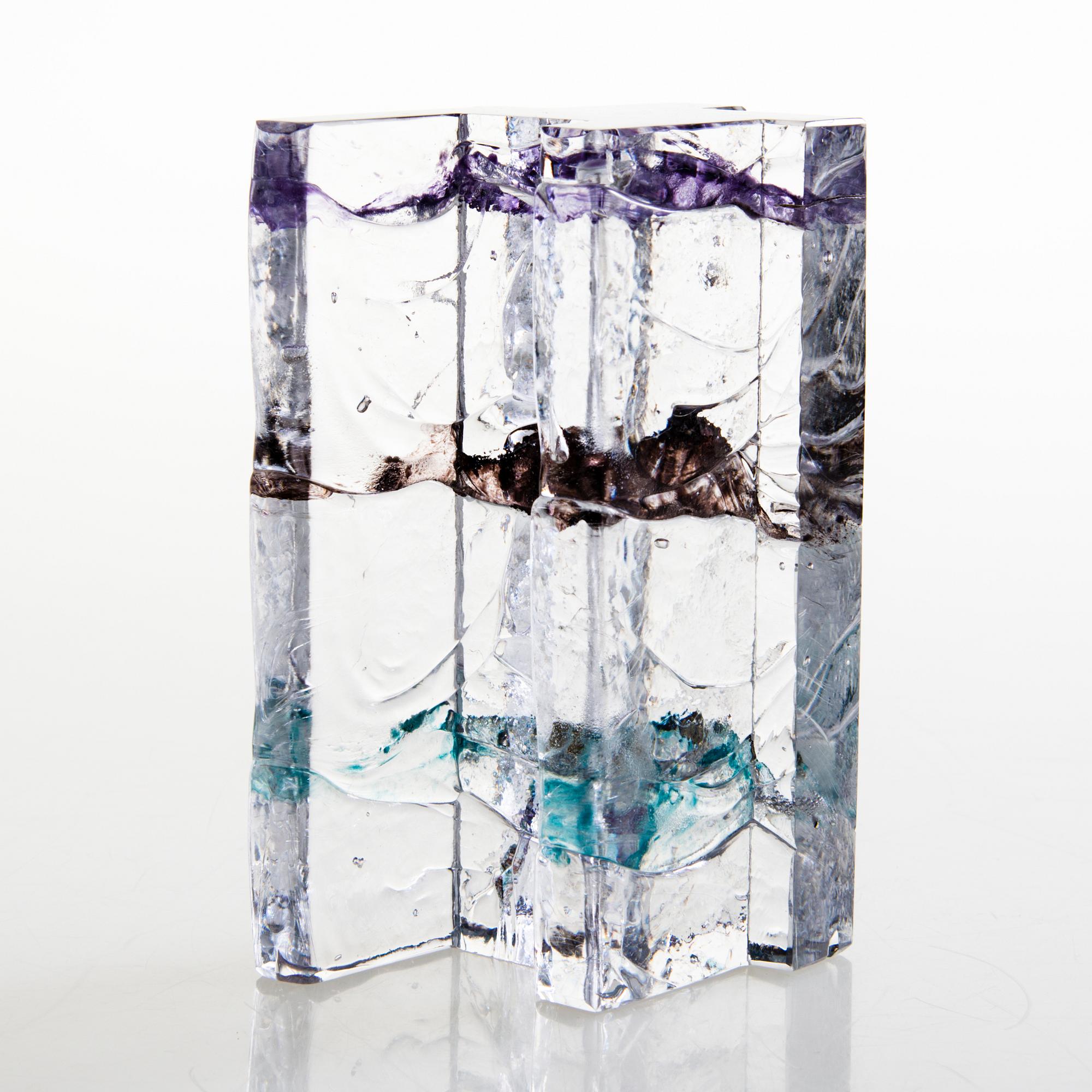 HELENA TYNELL, a sculpture signed Riihimäen Lasi Oy.