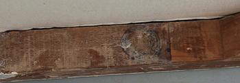 STOLAR, ett par, gustavianska, 1700-talets slut.
