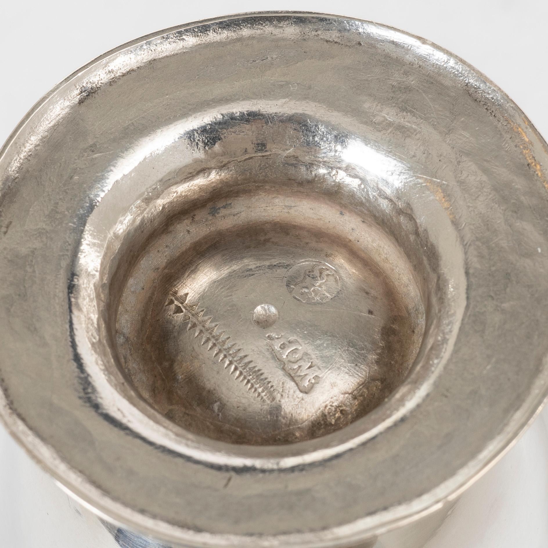 A Berlin parcel gilt silver beaker, probably mark of Henri Masseron, second half of the 18th century.