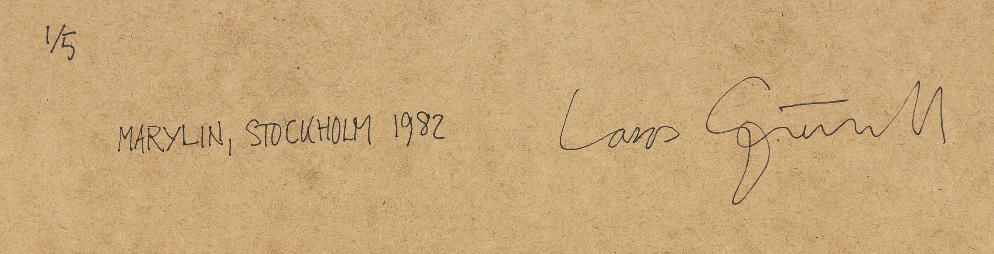 LARS GRöNWALL /EN FACE LARS GRöNWALL /EN FACE Lars Grönwall: En Face – Journal