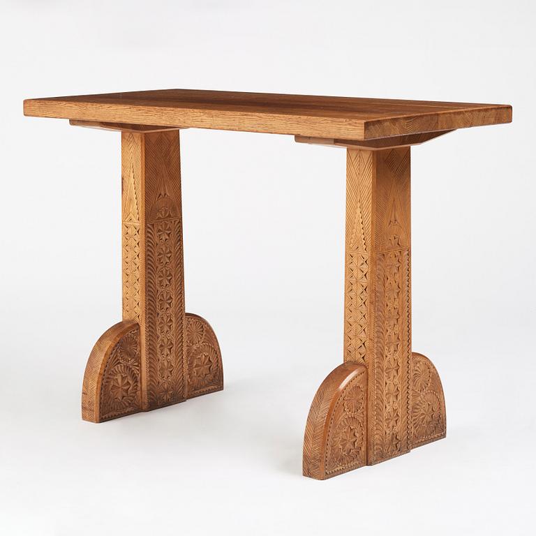 Axel Einar Hjorth, a special commissioned "Sandhamn" table, executed by Nordiska Kompaniet, Sweden 1933.