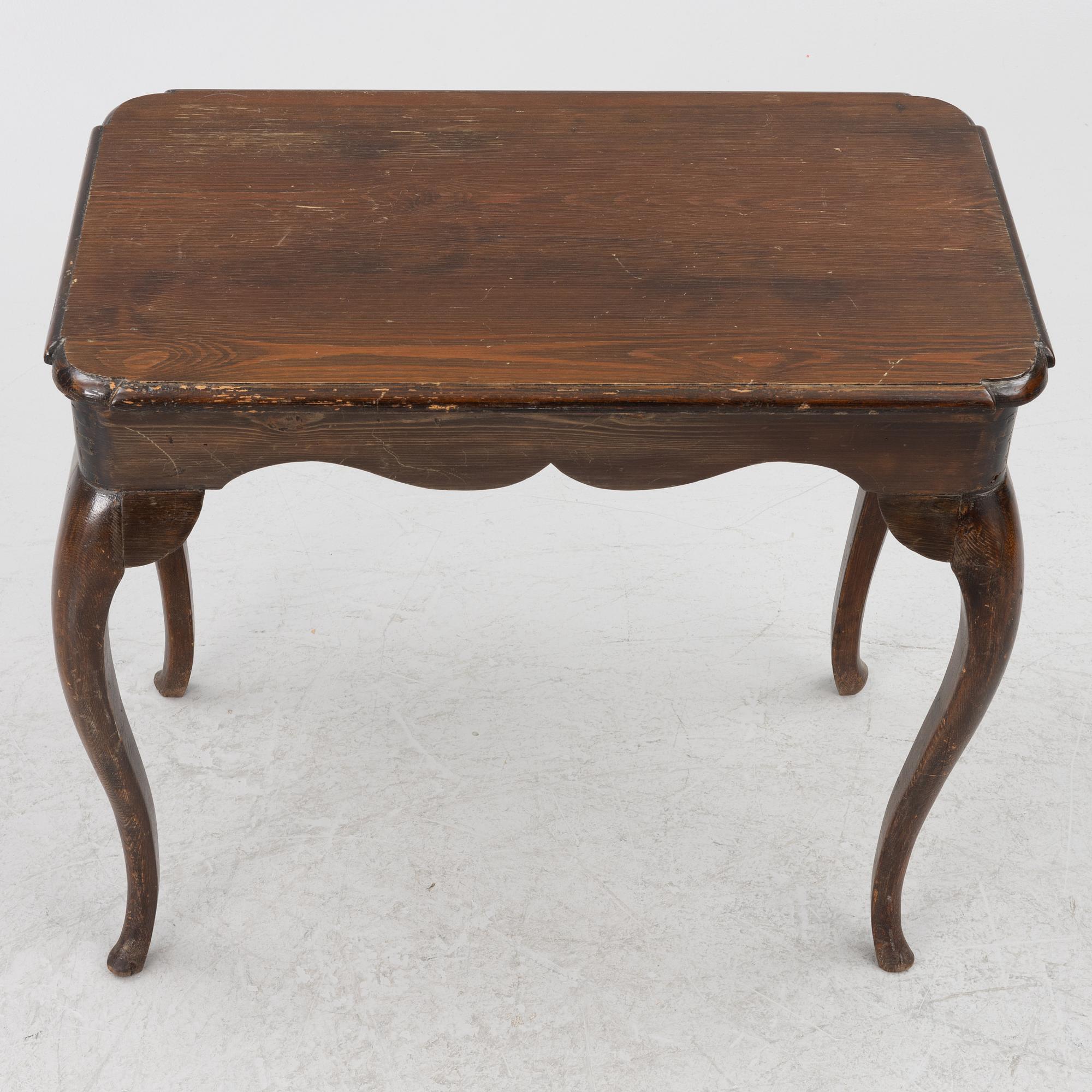 Bord, omkring 1800, Rokoko.