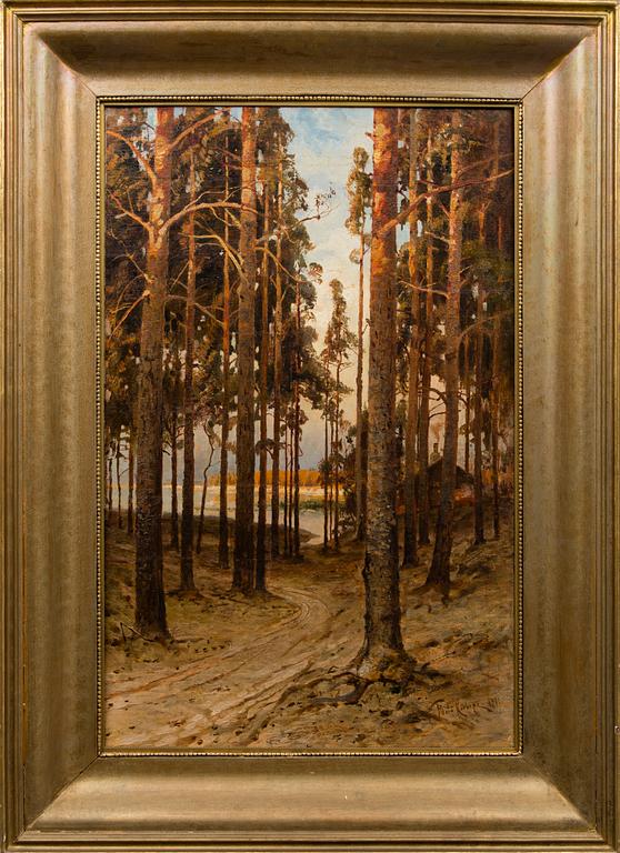 JULIUS VON KLEVER, A Forest landscape.