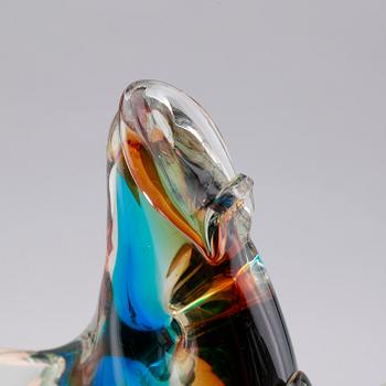 SAMLING GLASFIGURER, 5 st, Murano, Italien, 1900-talets mitt.