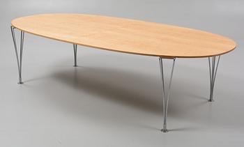 BORD, "Superelips", Bruno Mathsson och Piet Hein, Fritz Hansen, formgivet 1964.