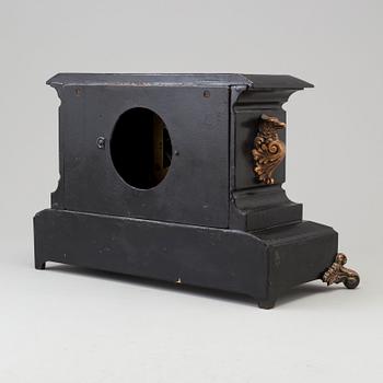 A TABLE CLOCK, Ansonia clock company, New York, late 19th century.