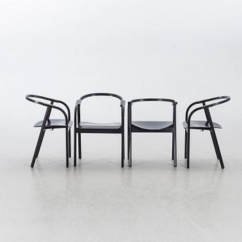 Four CHAIRS, second half of the 20th century.