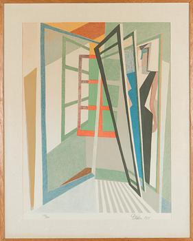 Gösta Diehl, By the door.