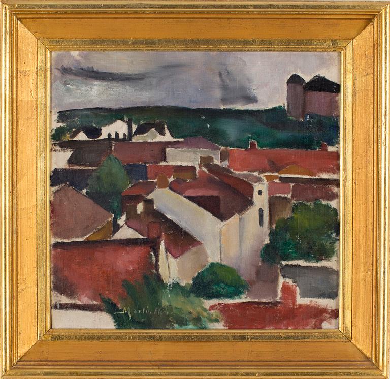 MARTIN ÅBERG, olja på duk, sign.