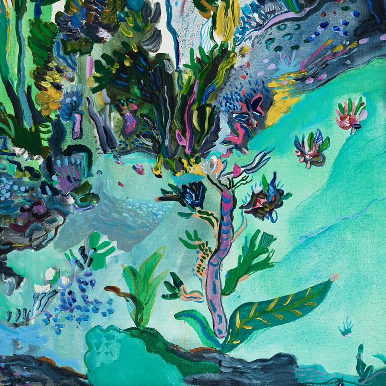 Anders Fogelin, oil on canvas, signed.