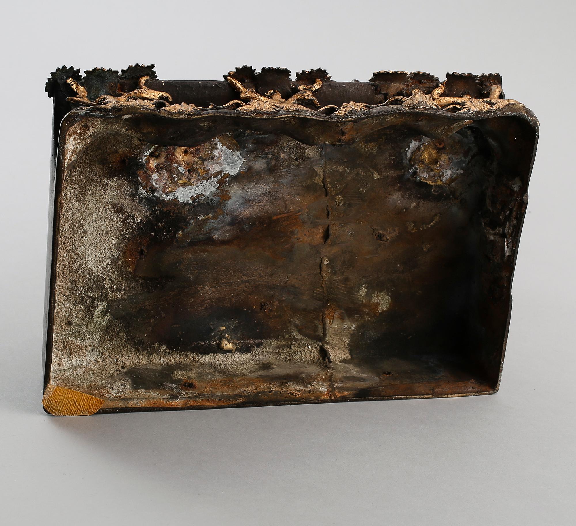 SKULPTUR, brons, möjligen Thailand, 1900-talets första hälft.