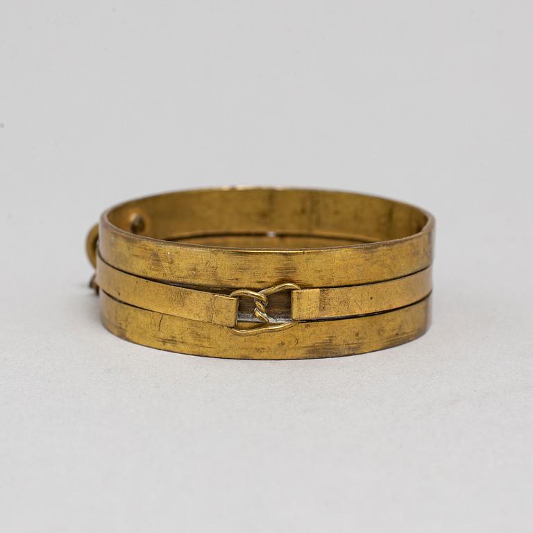 SOLRING, mässing, 1800-tal.