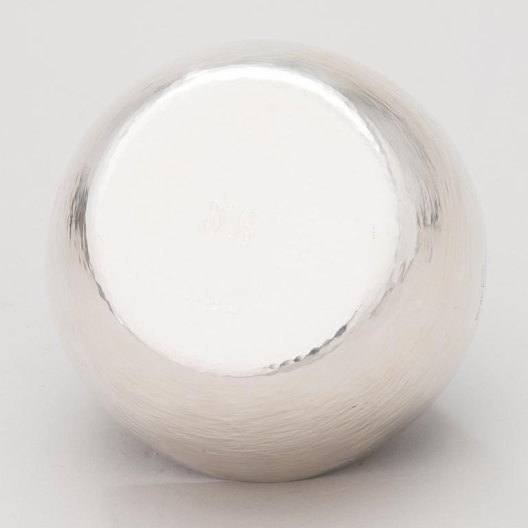 TAPIO WIRKKALA, skål,  silver (925), stämplad TW, Hopeakeskus, Tavastehus 1970.