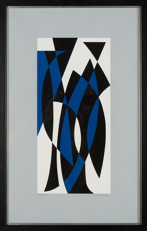 Lars-Gunnar Nordström, 'Blue composition II'.