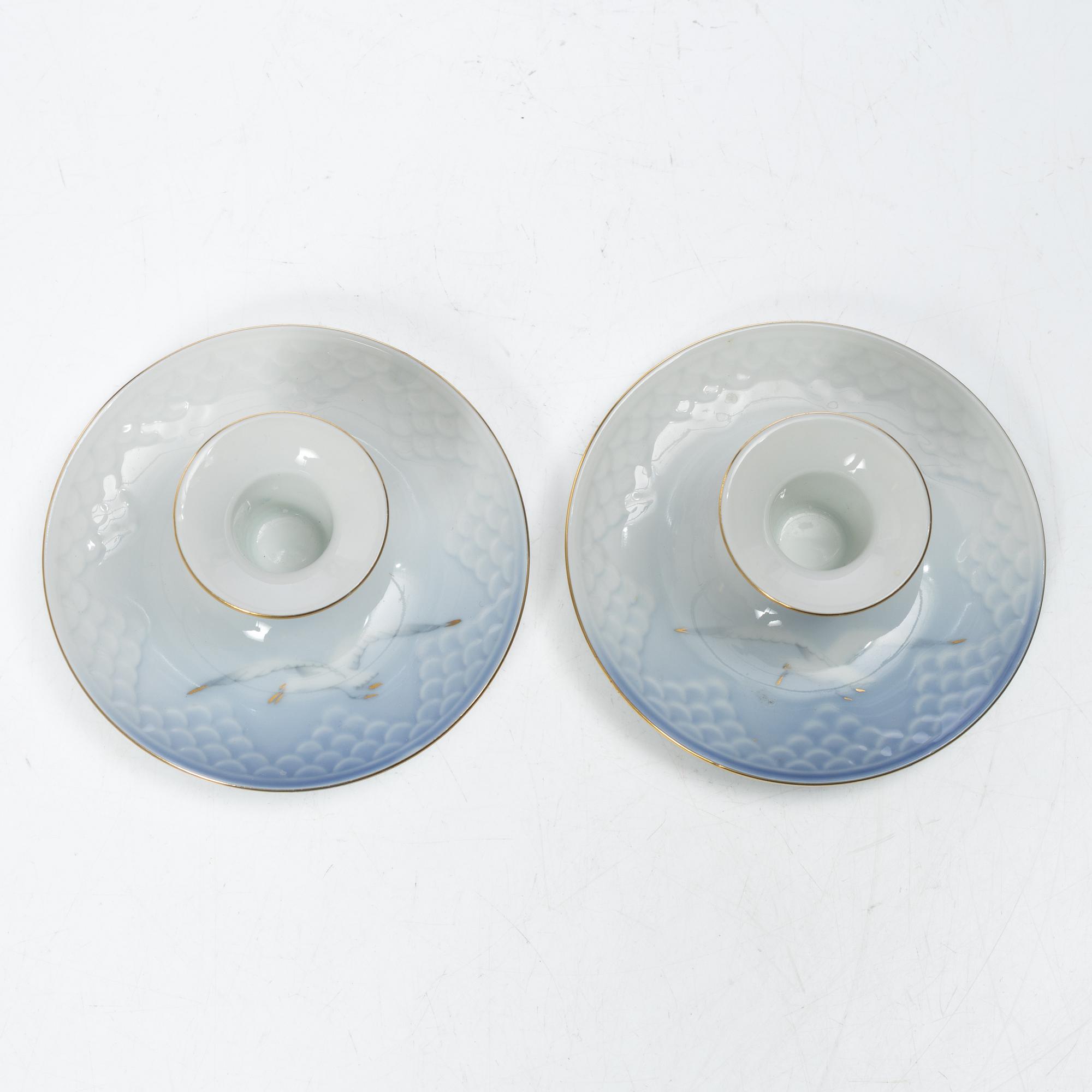 A 62 piece "Måsen" service, Bing & Grøndahl.