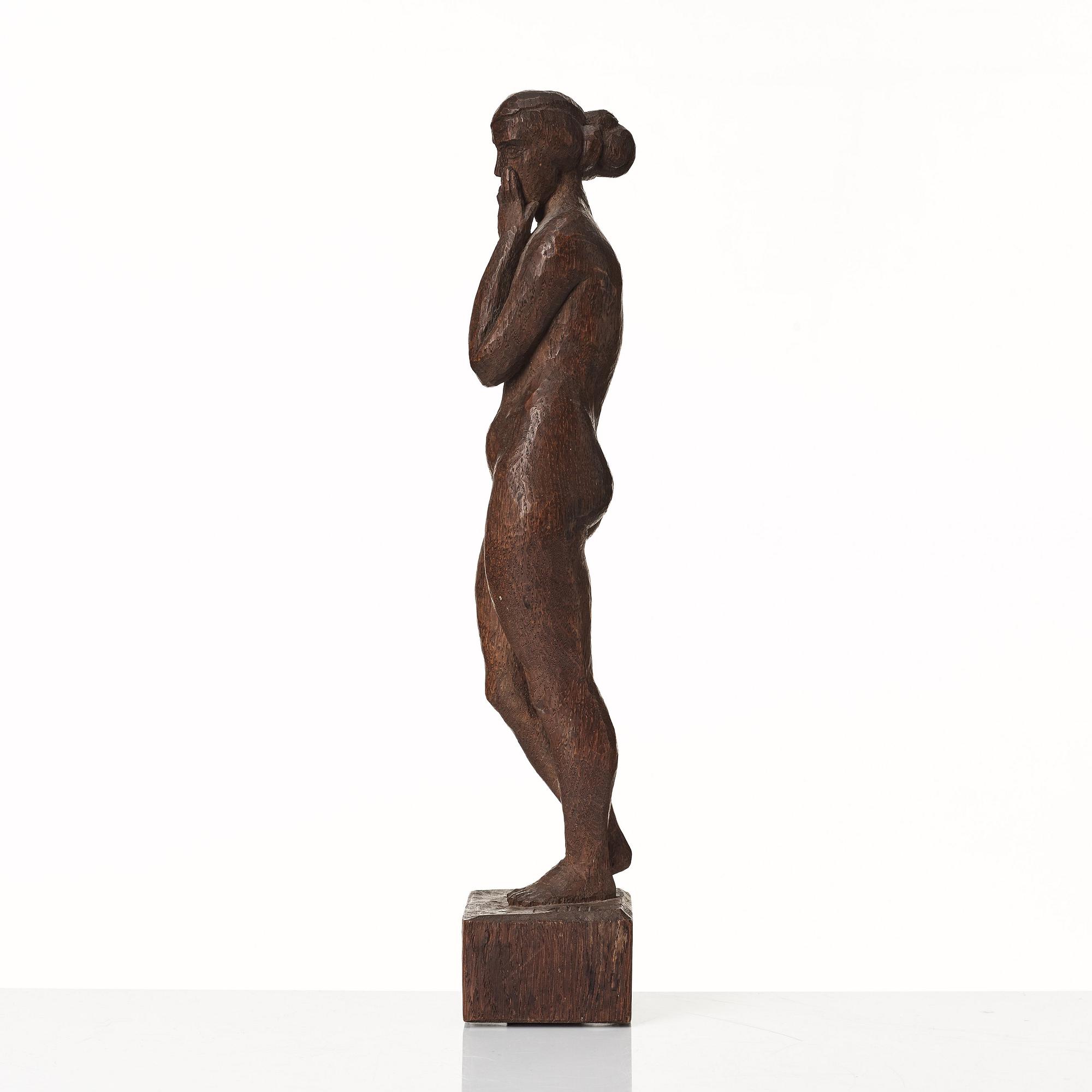 Michael Schilkin, a carved wooden sculpture, Finland 1923.