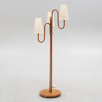 A Swedish Modern floor lamp, 1940's.