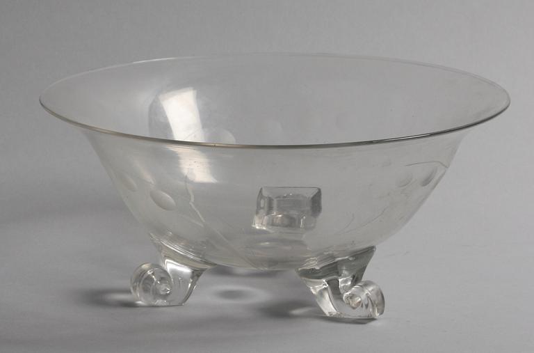 SKÅL, glas, 1920-30-tal.