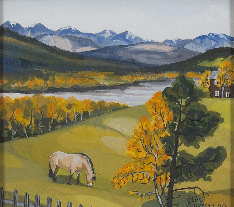 Stina Sunesson, "Rondane, Norge".