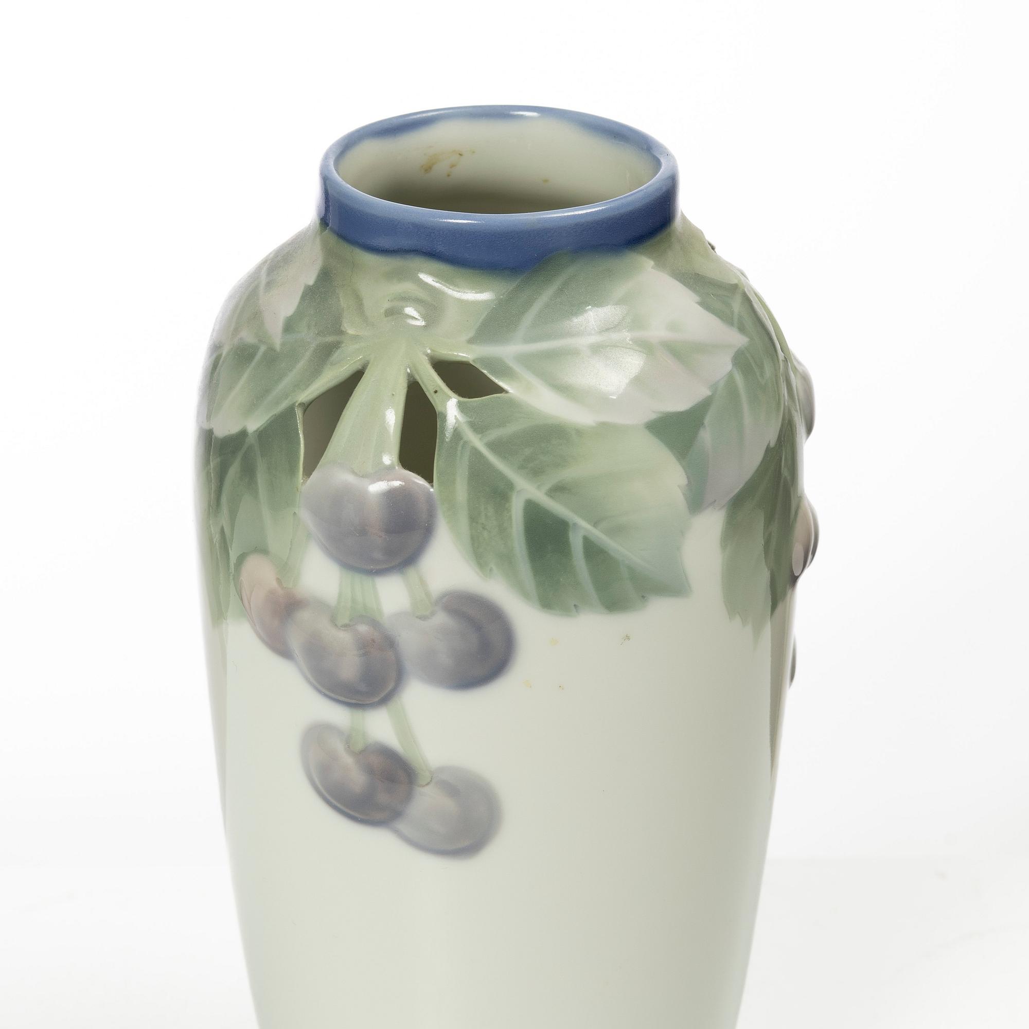 Georg Asplung, vas, porslin, Jugend, Rörstrand, omkring år 1900.