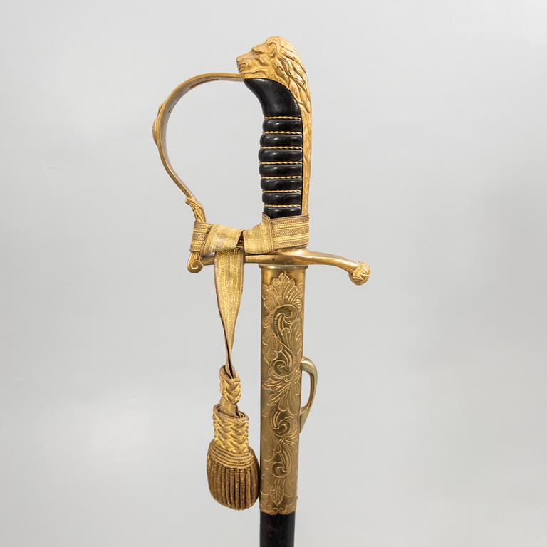Sabre, m/1899 for a county sheriff, Södermanland, early 20th century.