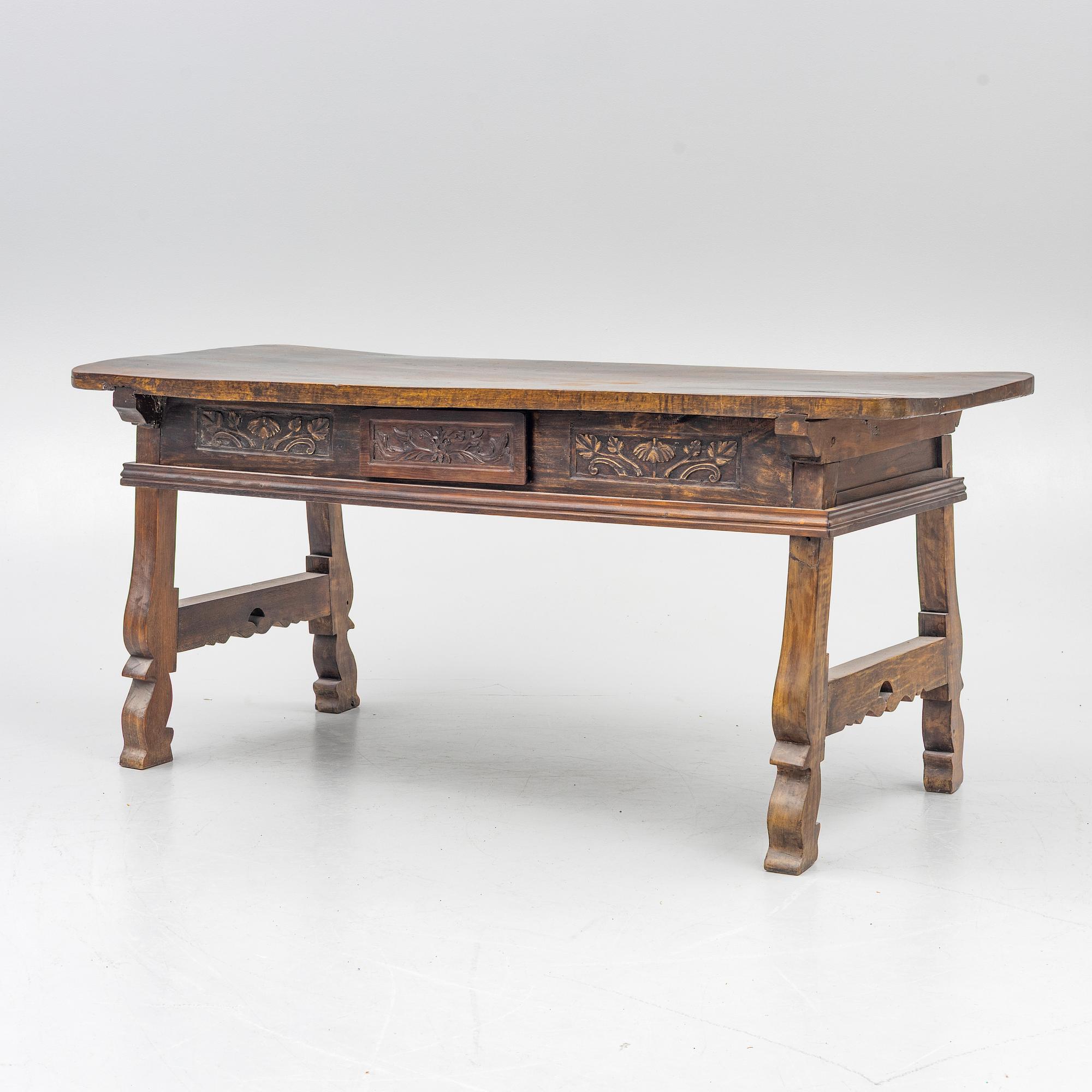 Bord, barockstil, sydeuropa, 1900-tal.